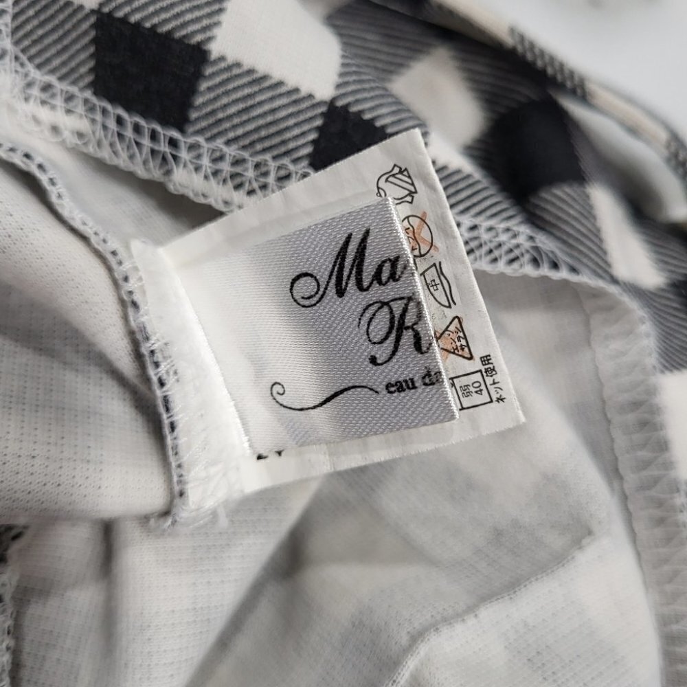 Mary Rose - Crop top Gingham crossed back - Picture 5 of 6